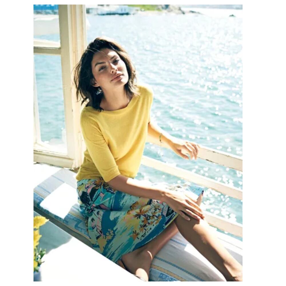 Boden Nancy A-line Skirt in Riviera Size US/2R